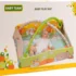 Розвиваючий килимок Baby Team з дугами і бортиками (8566)