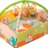 Розвиваючий килимок Baby Team з дугами і бортиками (8566)