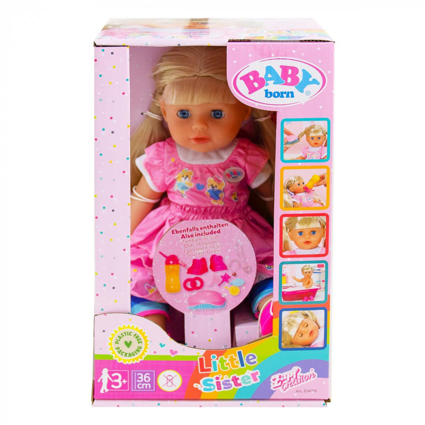 Лялька Baby Born Молодша сестричка 36 см (834916)