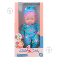 Пупс Shantou "Little Baby" в шапочці та боді AD12308-C7