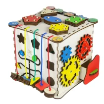 Бізікуб будиночок розвивальний GoodPlay 25х25х25 см (K104)